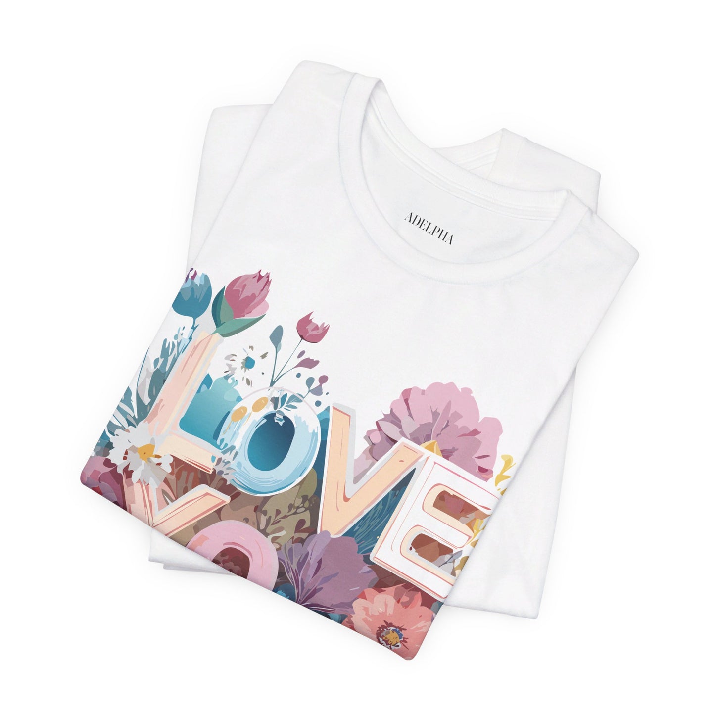 Natural Cotton Tee Shirt - Love story Collection