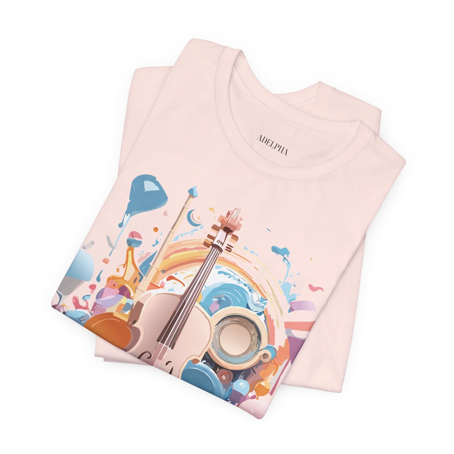 Natural Cotton Tee Shirt - Music collection