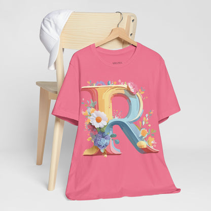 Letter Shirt, Letter R Shirt - ADELPHA