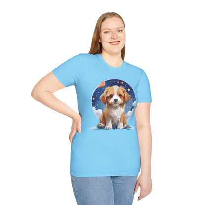 Dog Shirt Unisex Animal Tee Gildan Softstyle 64000 Short Sleeve Comfort
