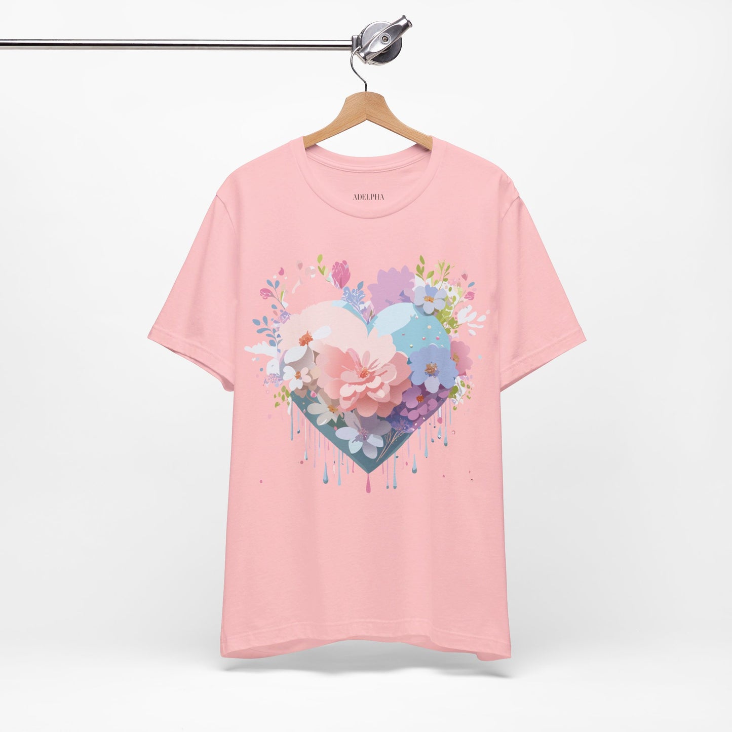 Natural Cotton Tee Shirt - Love story Collection