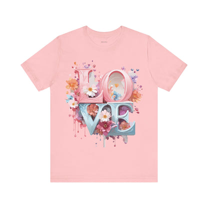 Natural Cotton Tee Shirt - Love story Collection Printify