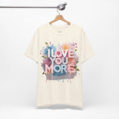 Natural Cotton Tee Shirt - Love story Collection Printify