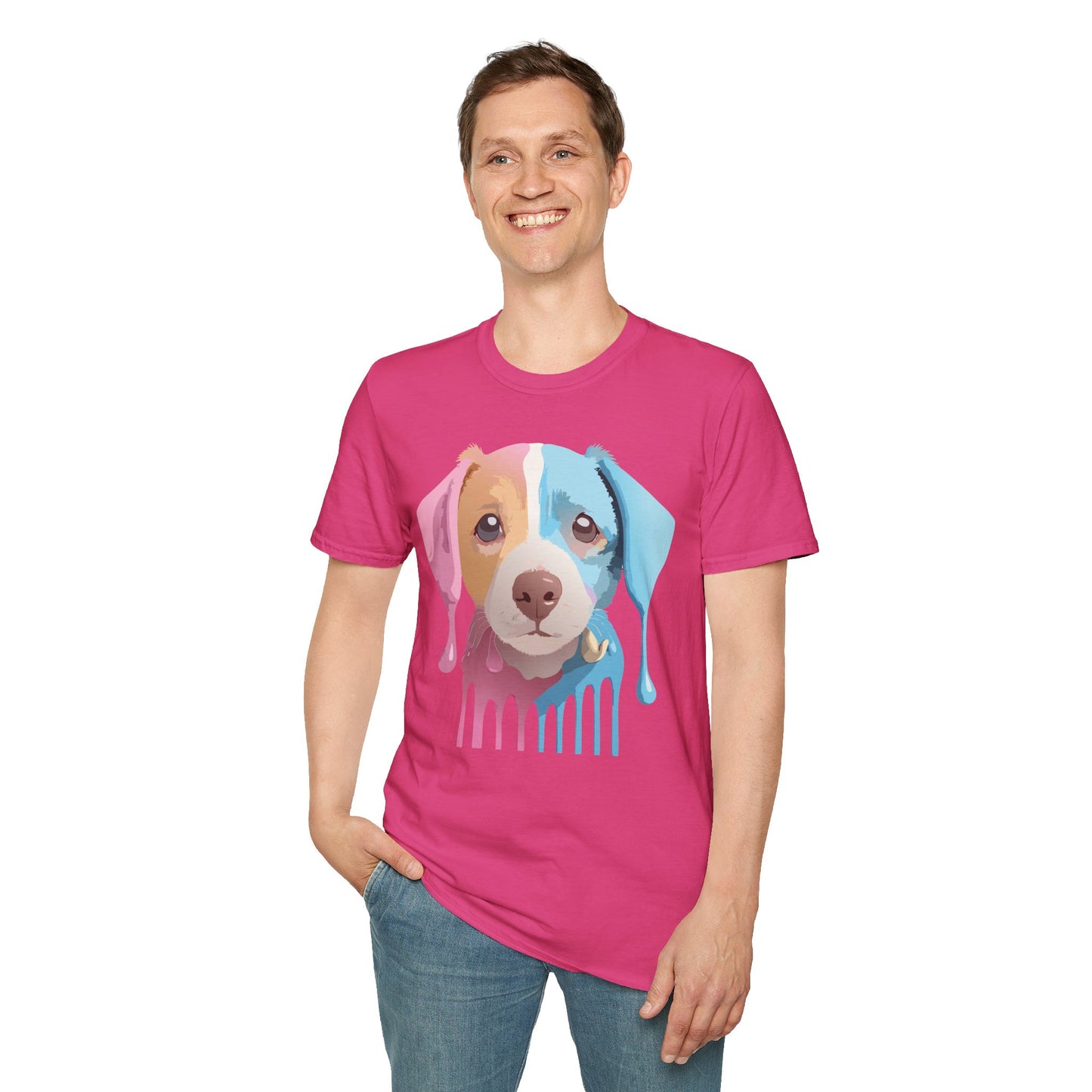 Dog Shirt, Shirt with Dog, Animal Tee, Shirt with Animals