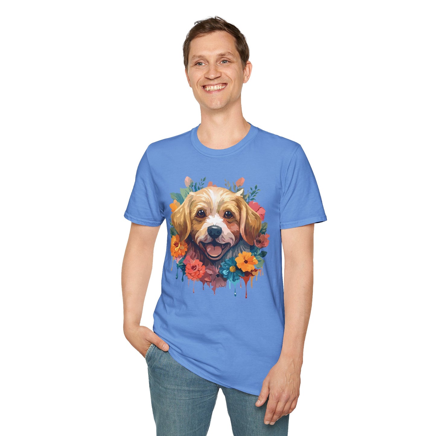 Dog Shirt, Shirt with Dog, Animal Tee, Shirt with Animals