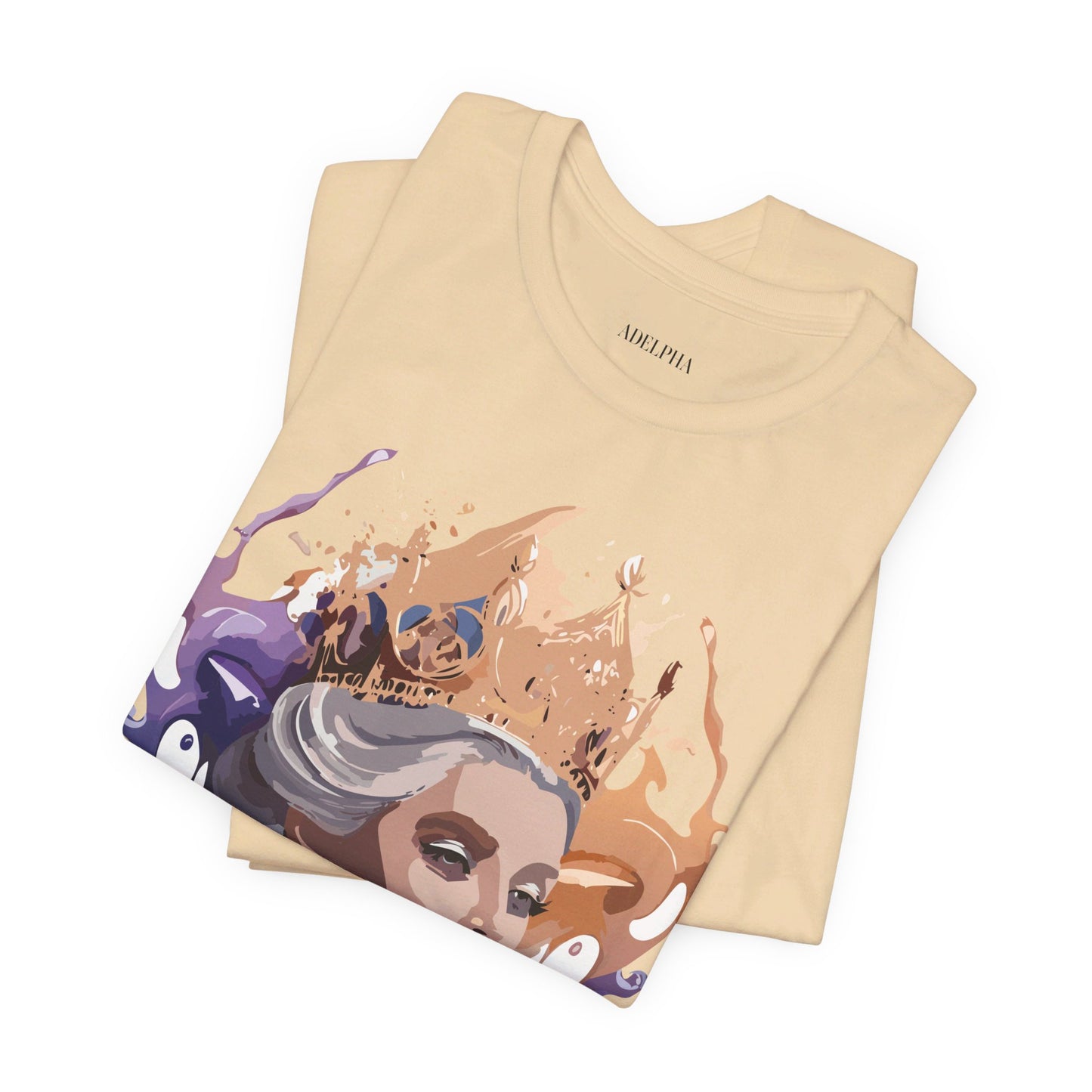 Natural Cotton Tee Shirt - Queen Collection