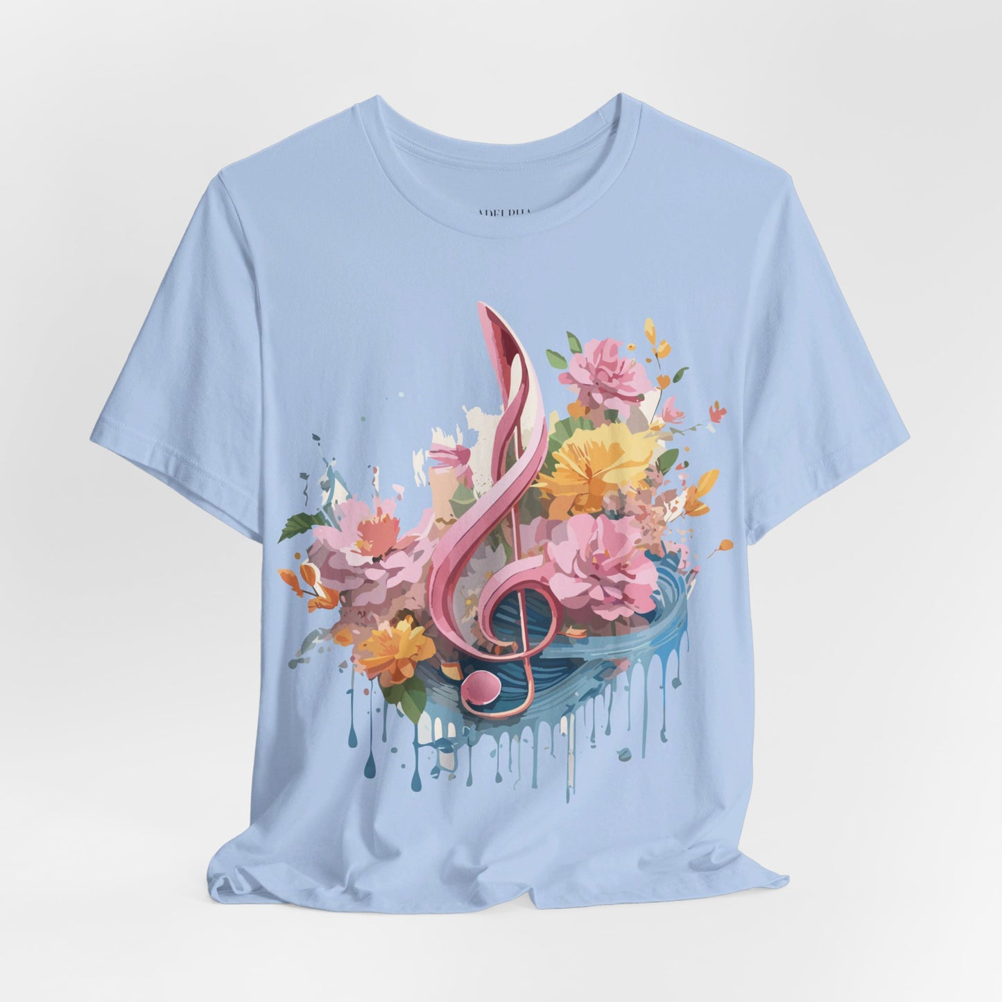 Natural Cotton Tee Shirt - Music collection