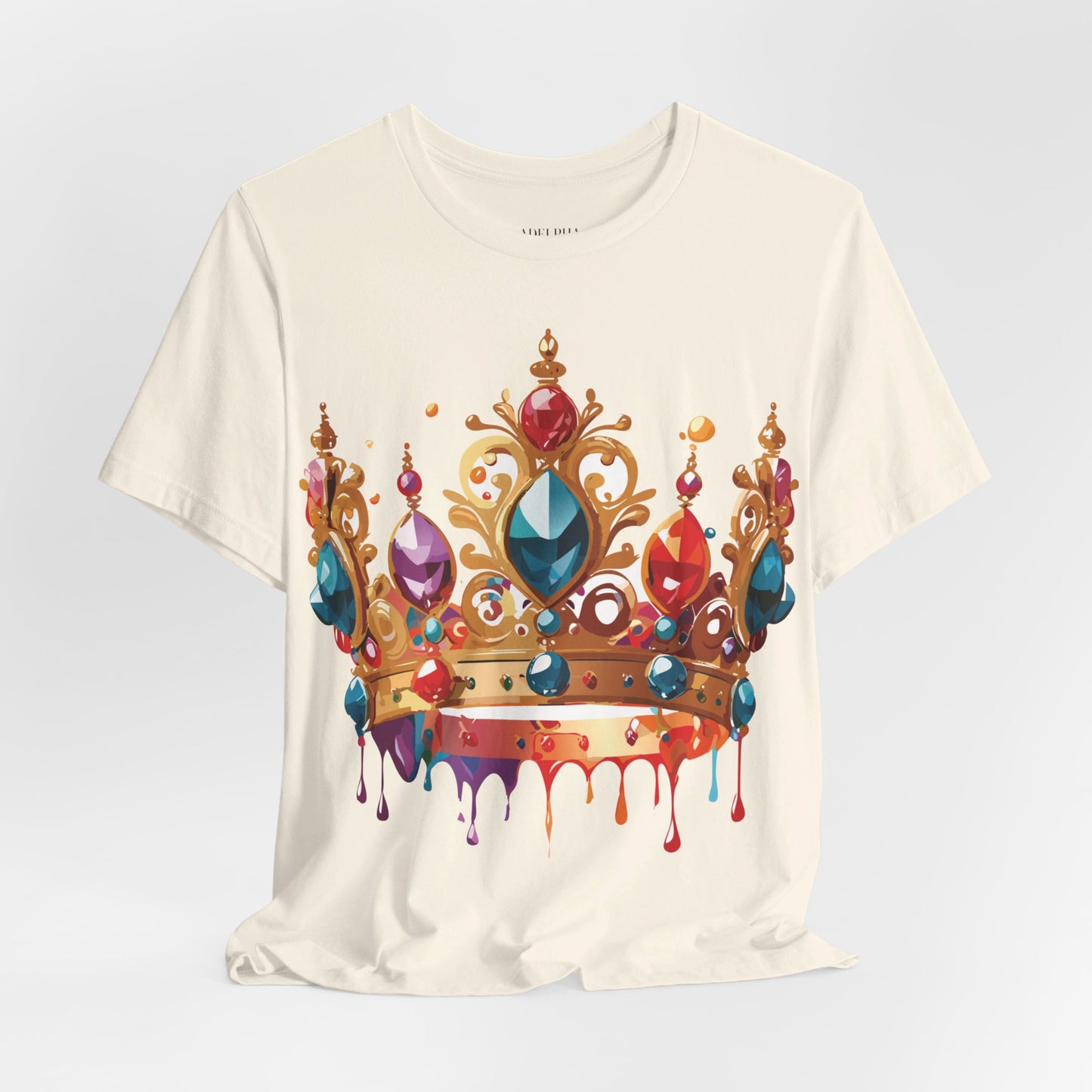 T-Shirt aus natürlicher Baumwolle – Queen Collection