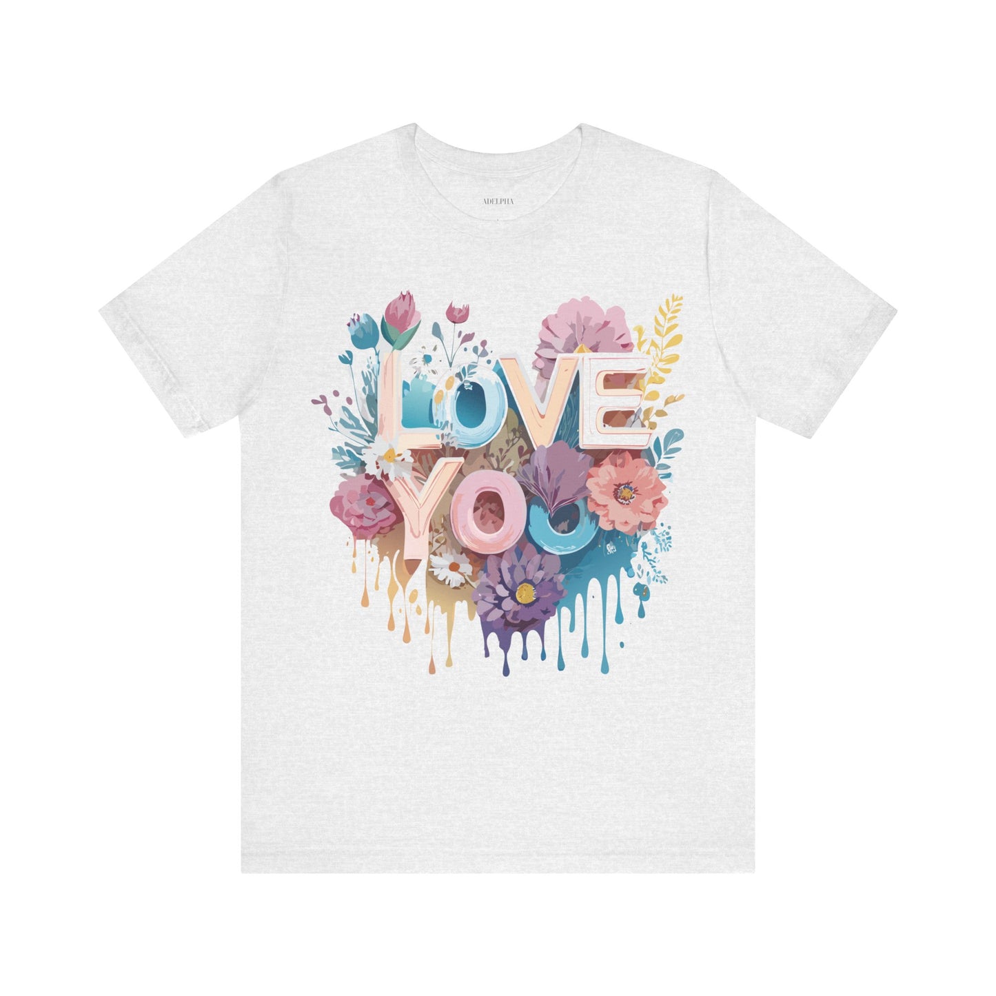 Natural Cotton Tee Shirt - Love story Collection