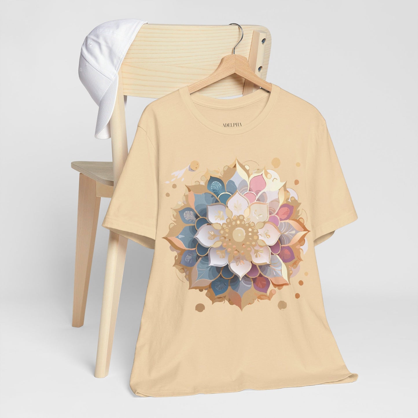 T-shirt en coton naturel - Collection Médaillon