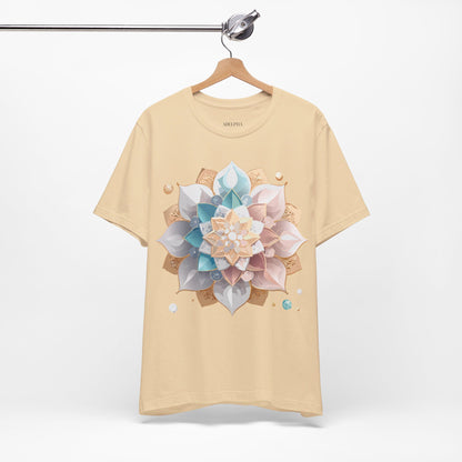 Natural Cotton Tee Shirt - Medallion Collection Printify