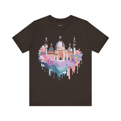 Natural Cotton Tee Shirt - Beautiful Places Collection - Venice Printify
