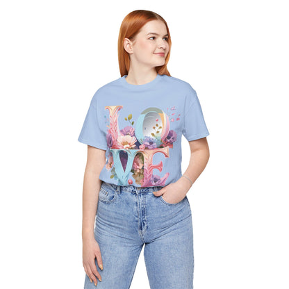 Natural Cotton Tee Shirt - Love story Collection Printify