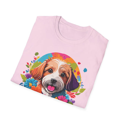 Unisex Dog Shirt Softstyle Cotton Tee Gildan 64000 Animal Tee