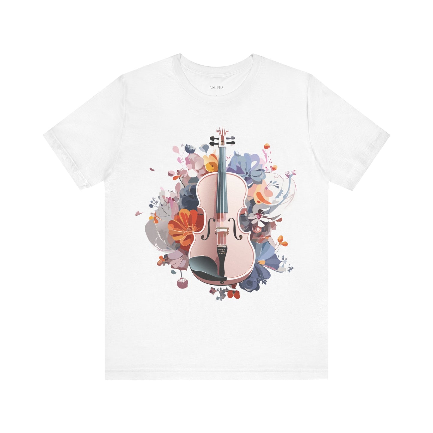 T-Shirt aus natürlicher Baumwolle – Musikkollektion