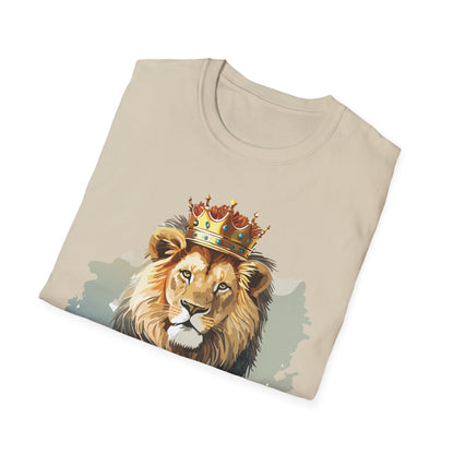 Lion Shirt Unisex Animal Tee Gildan Softstyle 64000 Comfort Fit