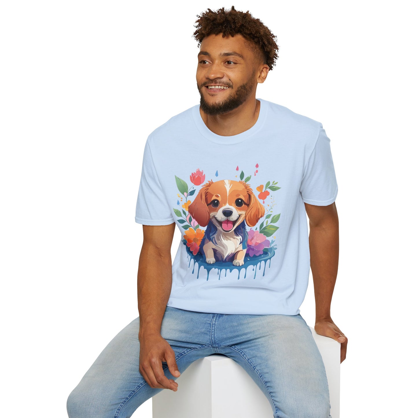 Dog Shirt, Shirt with Dog, Animal Tee, Shirt with Animals