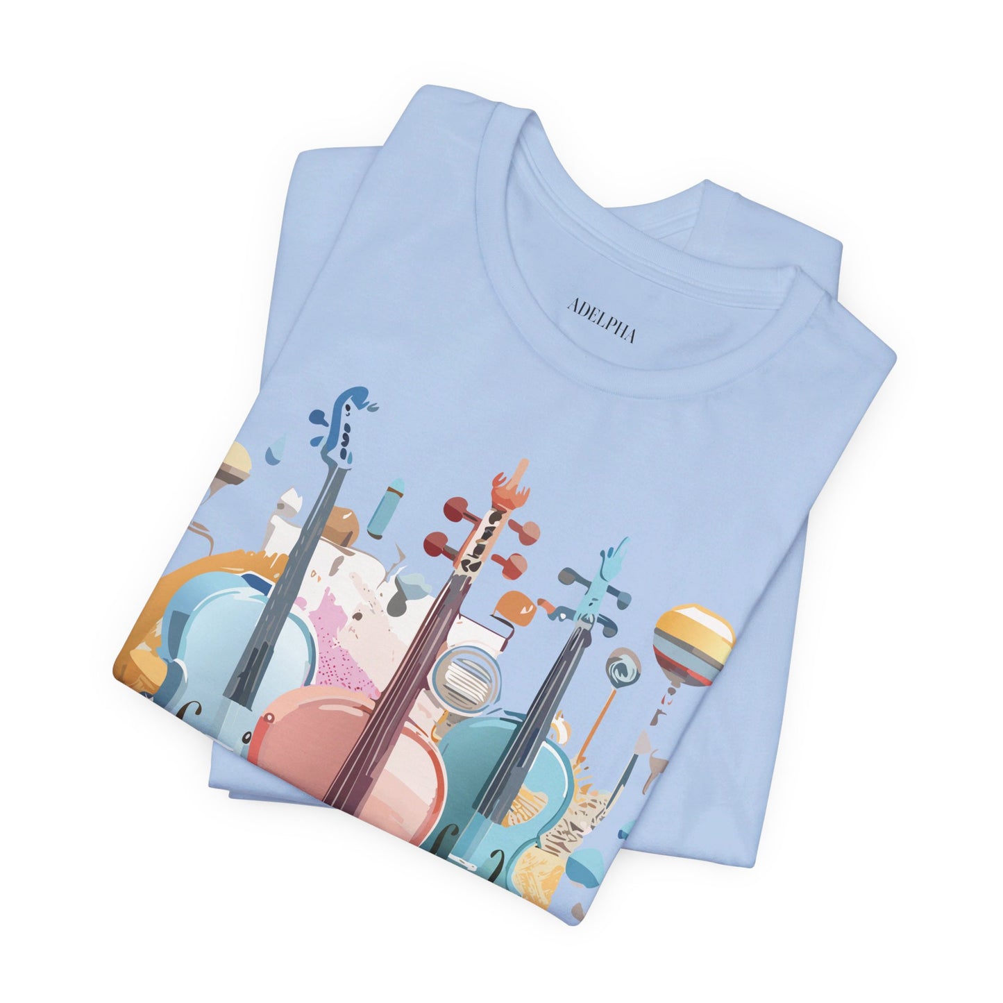 T-shirt en coton naturel - Collection Musique