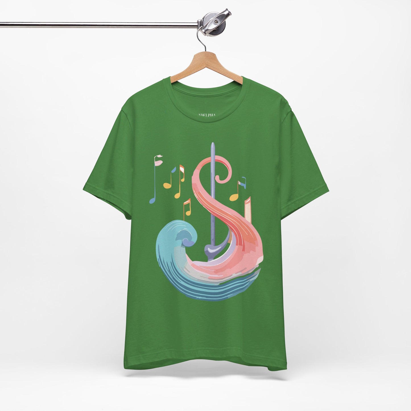 Natural Cotton Tee Shirt - Music Collection