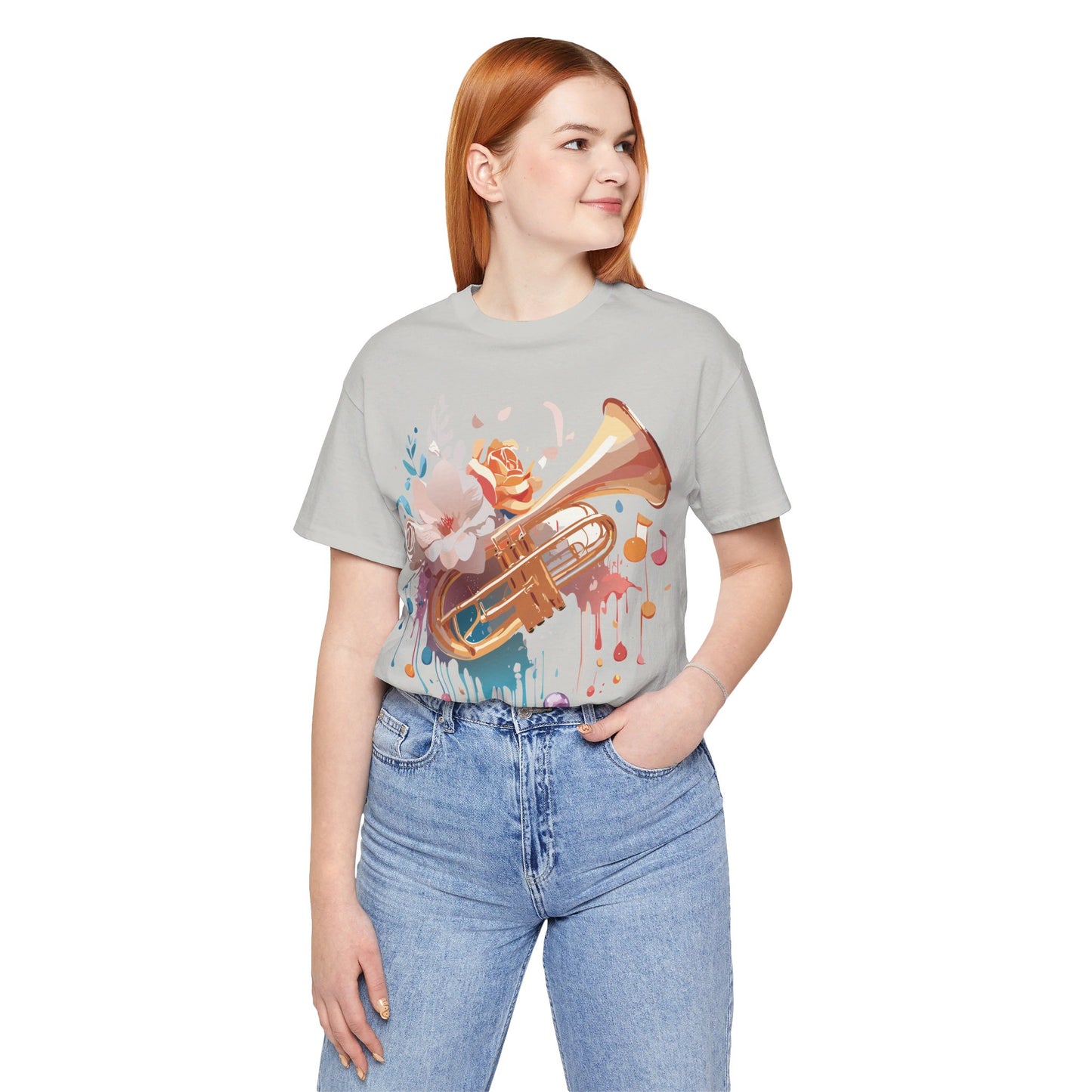 Natural Cotton Tee Shirt - Music collection