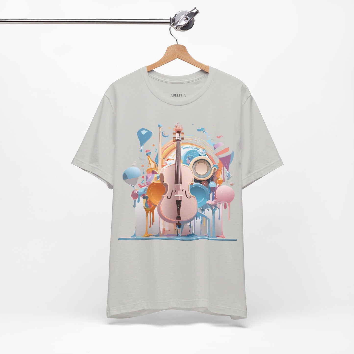 Natural Cotton Tee Shirt - Music collection