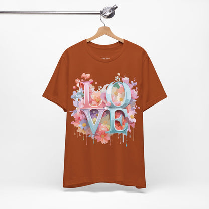 Natural Cotton Tee Shirt - Love Story Collection Printify