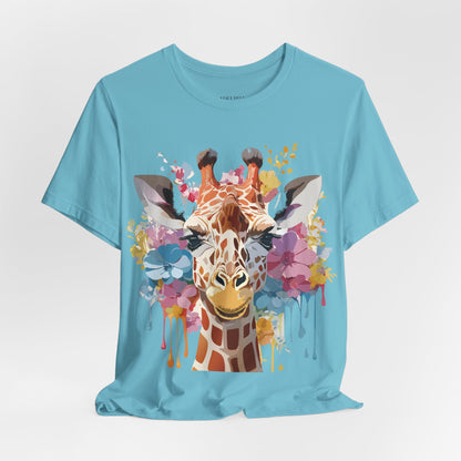 Shirt with Animals | Giraffe Printify
