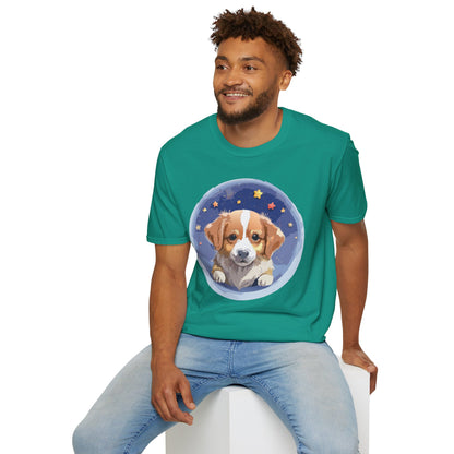 Unisex Gildan Softstyle 64000 Dog Shirt Tee Ring Spun Cotton
