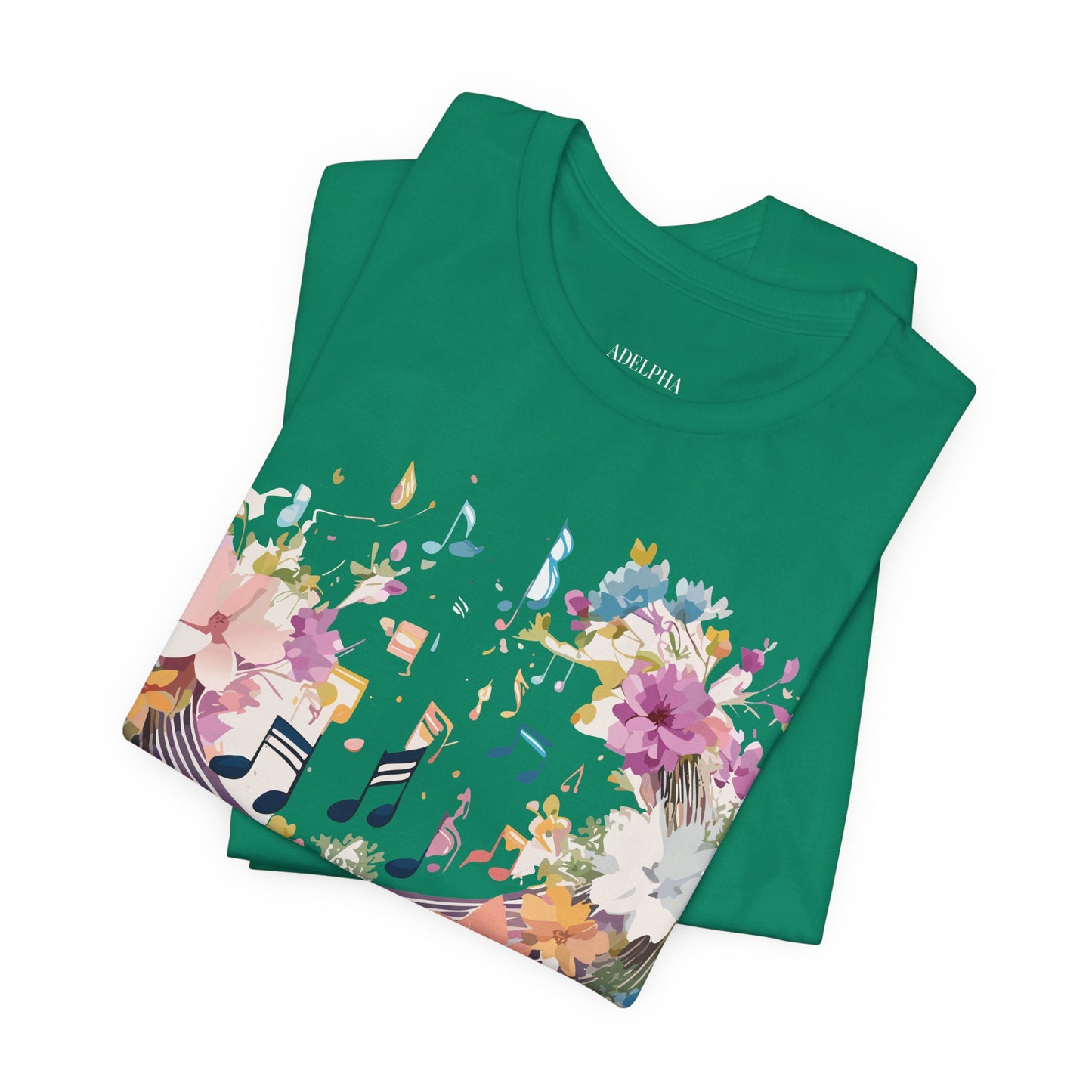 Natural Cotton Tee Shirt - Music Collection