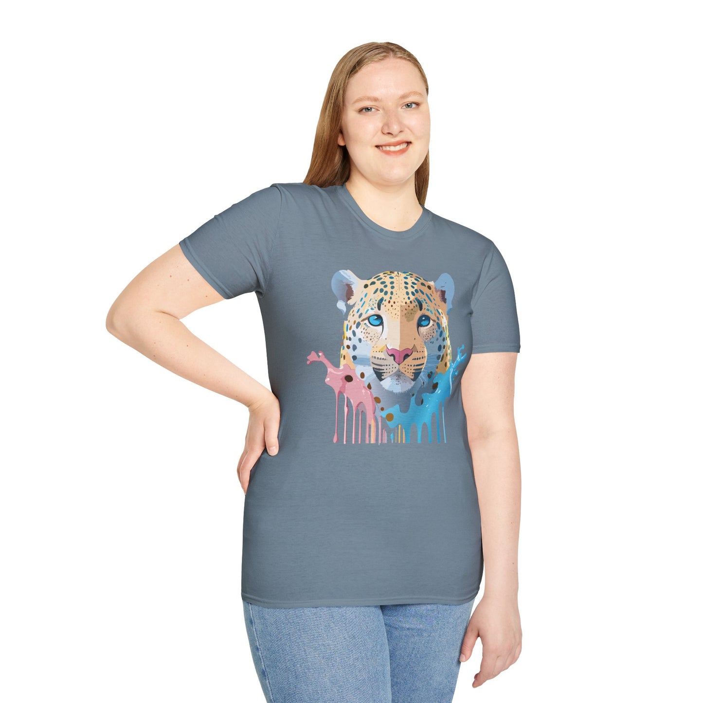 Cheetah Shirt, Shirt with Cheetah, Cheetah Tee, Shirt with Animals