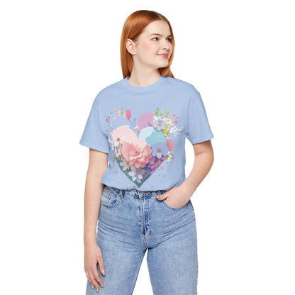 Natural Cotton Tee Shirt - Love story Collection Printify