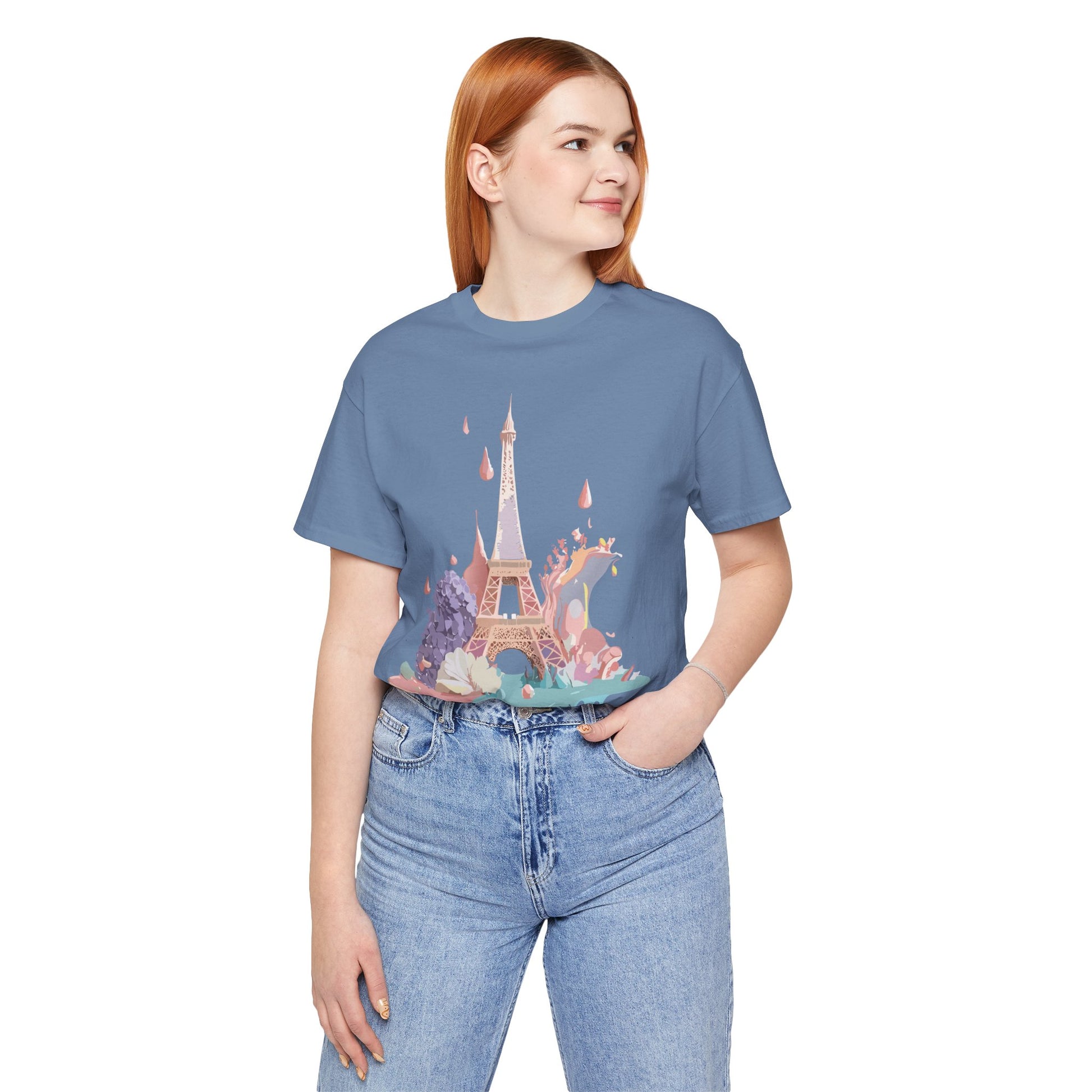 Tourist Shirt, Shirt with Paris - ADELPHA
