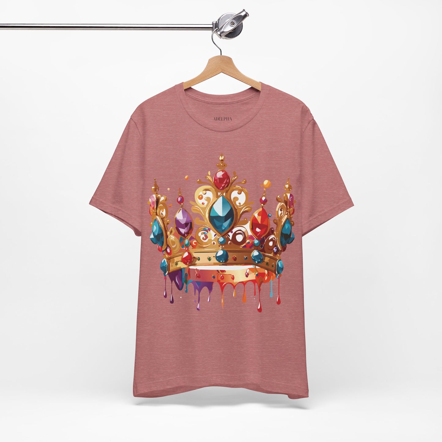 T-Shirt aus natürlicher Baumwolle – Queen Collection