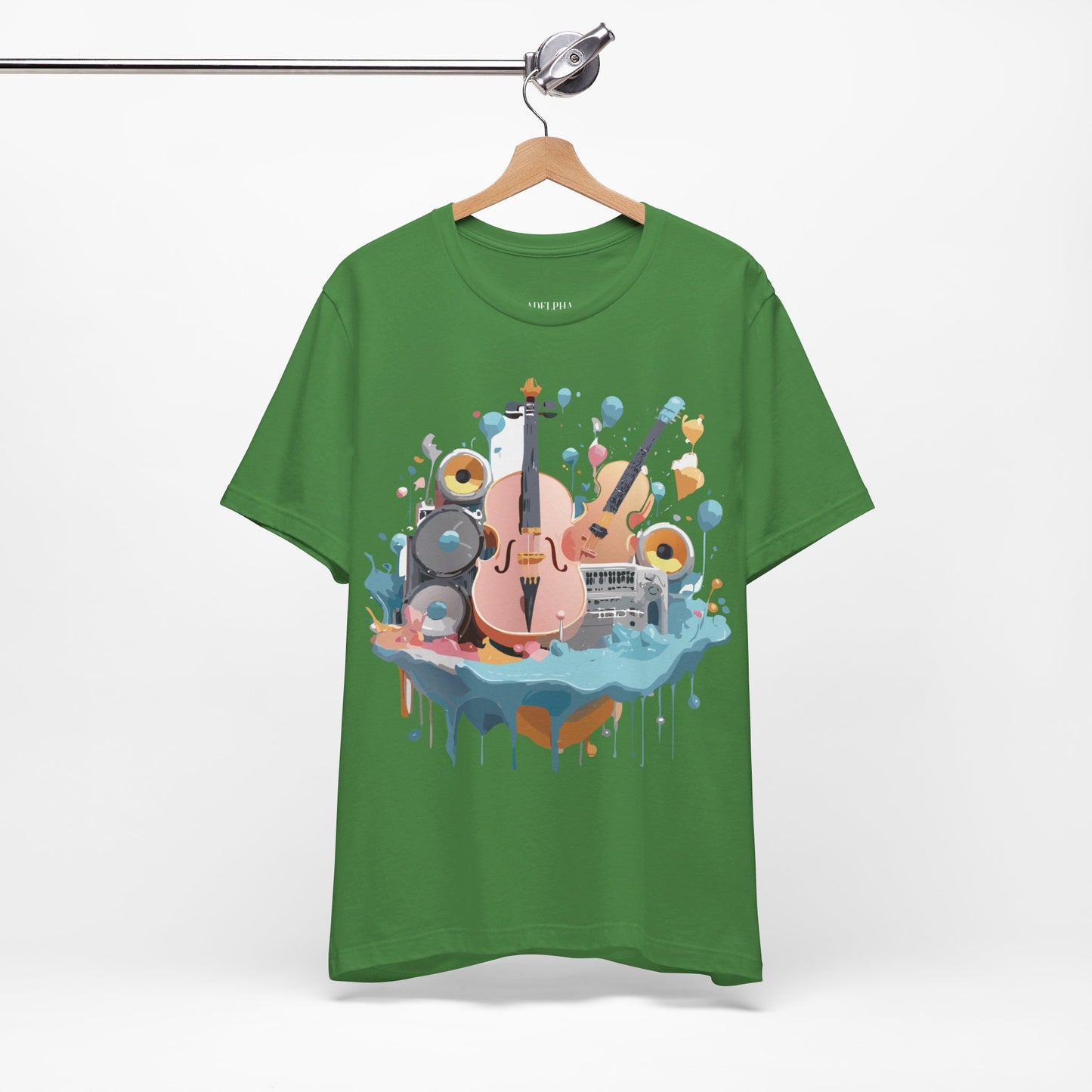 Natural Cotton Tee Shirt - Music Collection