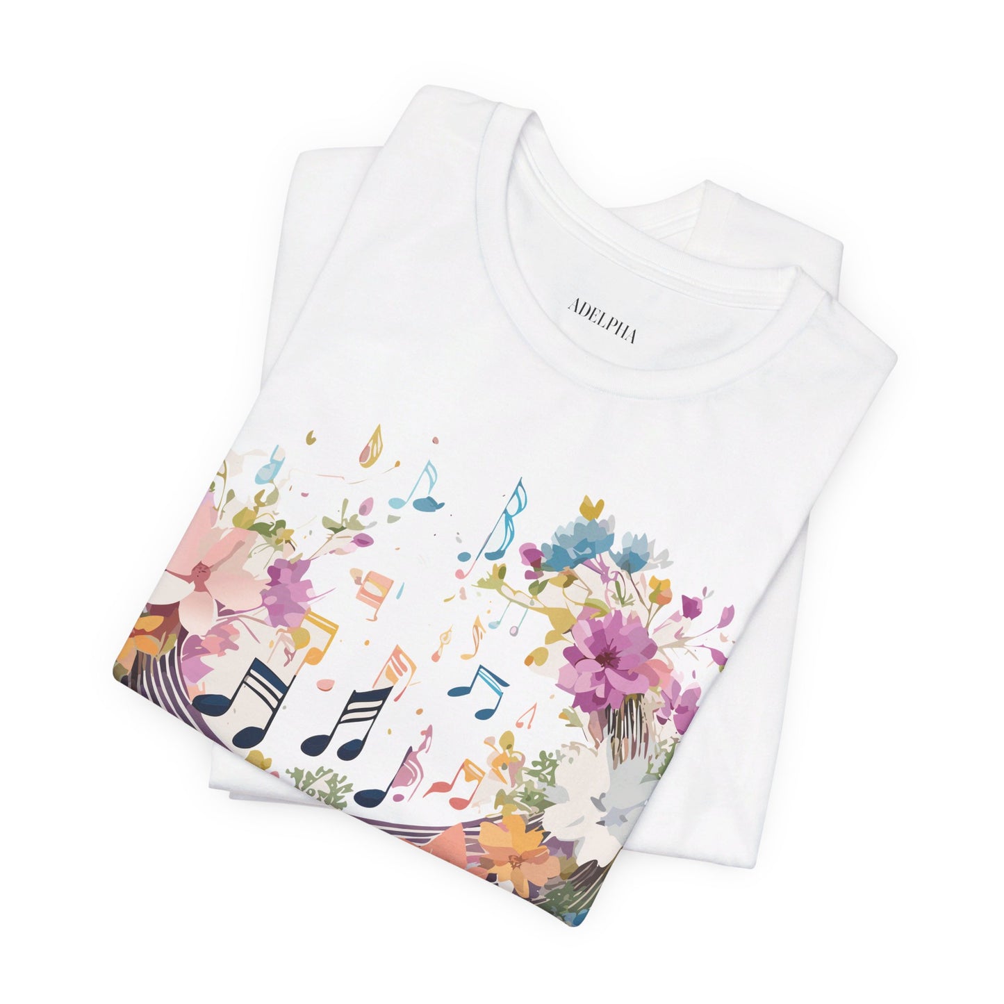 Natural Cotton Tee Shirt - Music collection