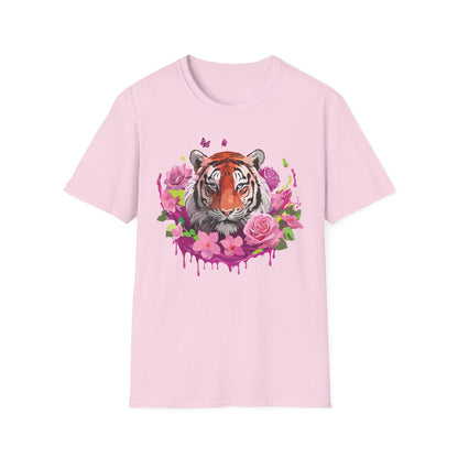 Tiger Shirt Unisex Tee Gildan Softstyle 64000 Ring Spun Cotton