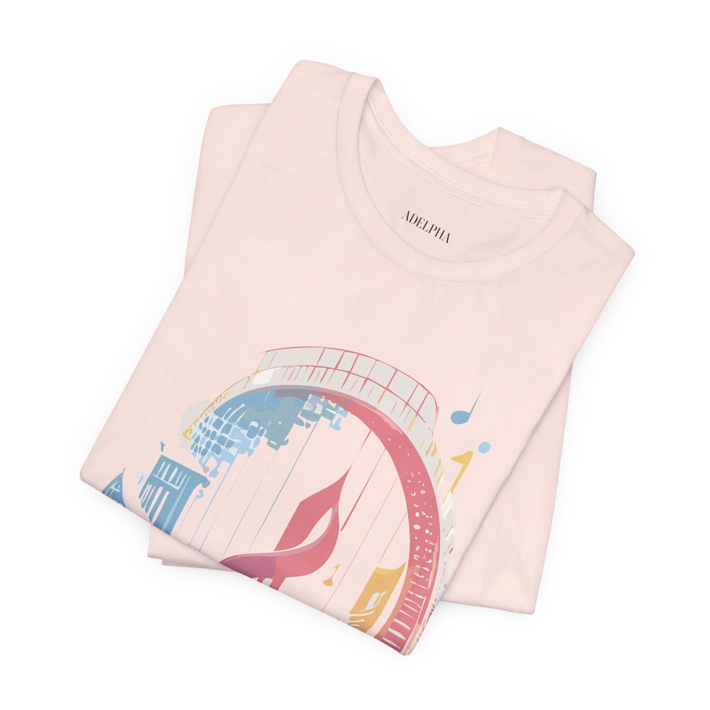 T-shirt en coton naturel - Collection Musique