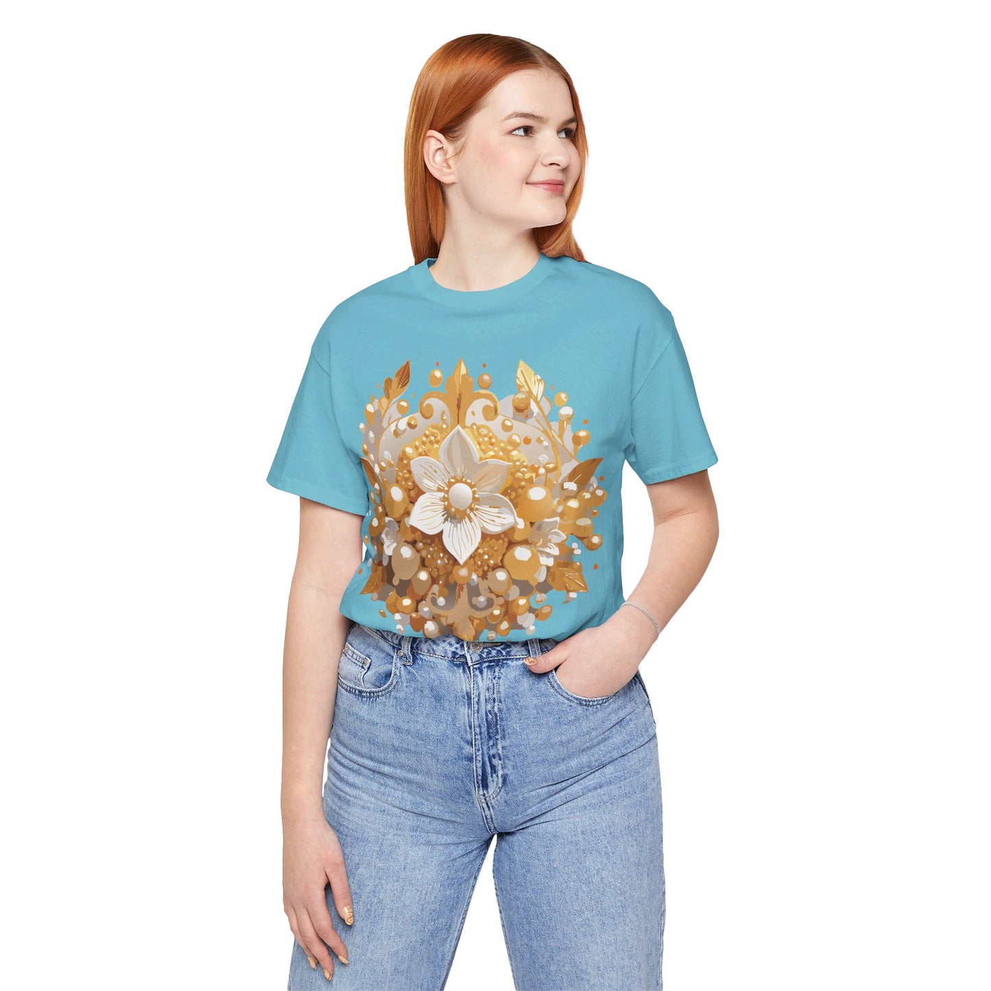 T-Shirt aus natürlicher Baumwolle – Queen Collection