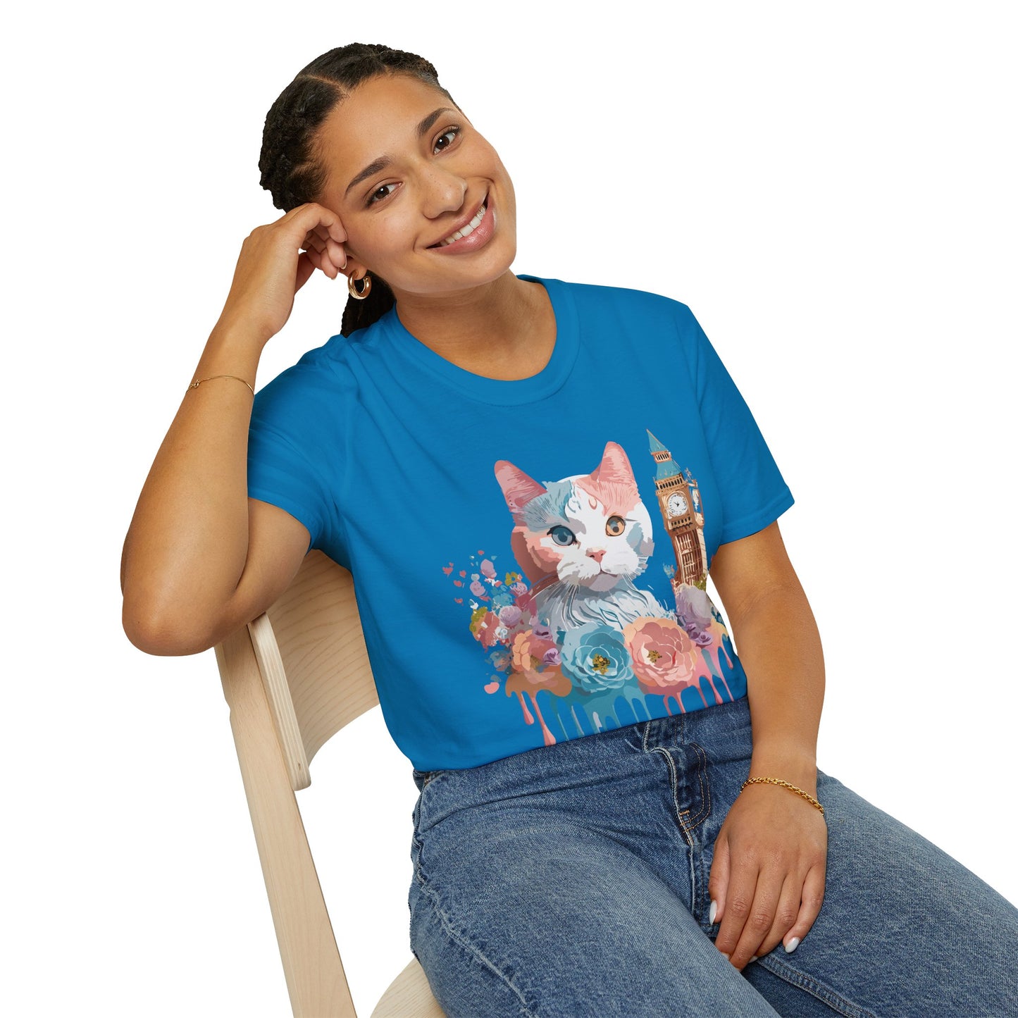 Cat Shirt, Shirt with Cat, Cats Tee, Kitten Tee