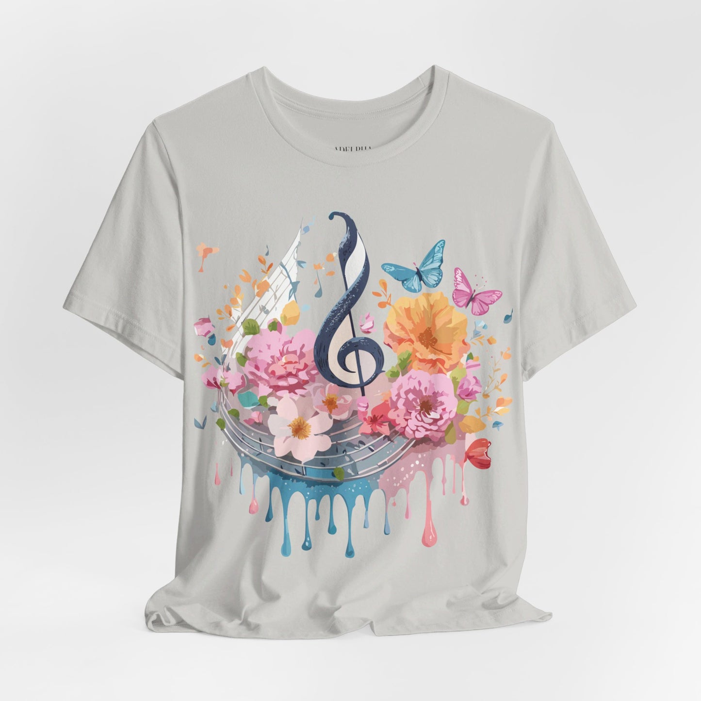 T-shirt en coton naturel - Collection Musique