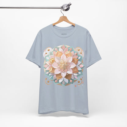 Natural Cotton Tee Shirt - Medallion Collection Printify