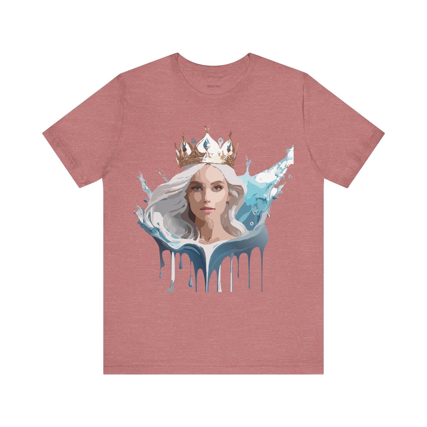 T-Shirt aus natürlicher Baumwolle – Queen Collection