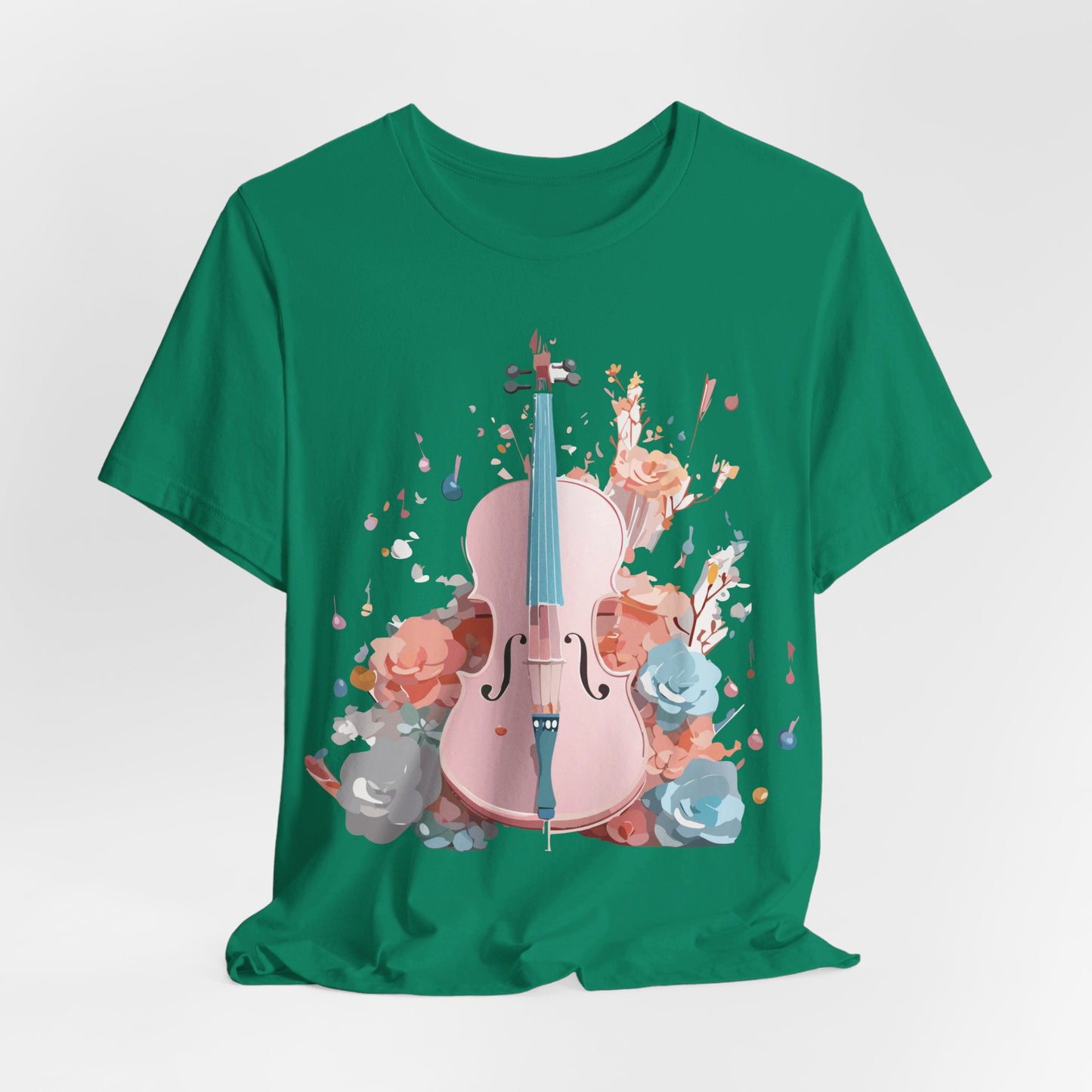 T-shirt en coton naturel - Collection Musique