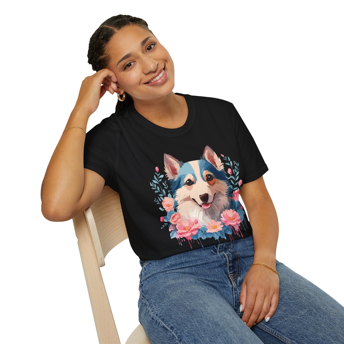 Dog Shirt, Shirt with Dog, Animal Tee, Shirt with Animals