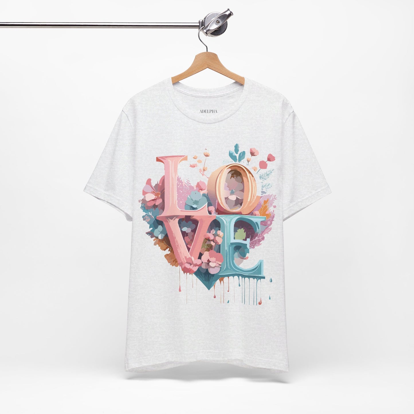 Natural Cotton Tee Shirt - Love story Collection