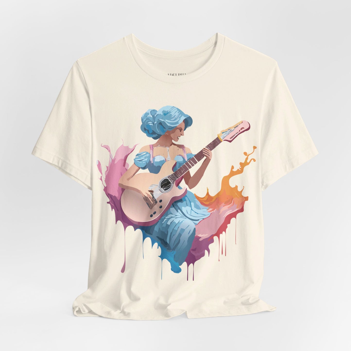 T-shirt en coton naturel - Collection Musique