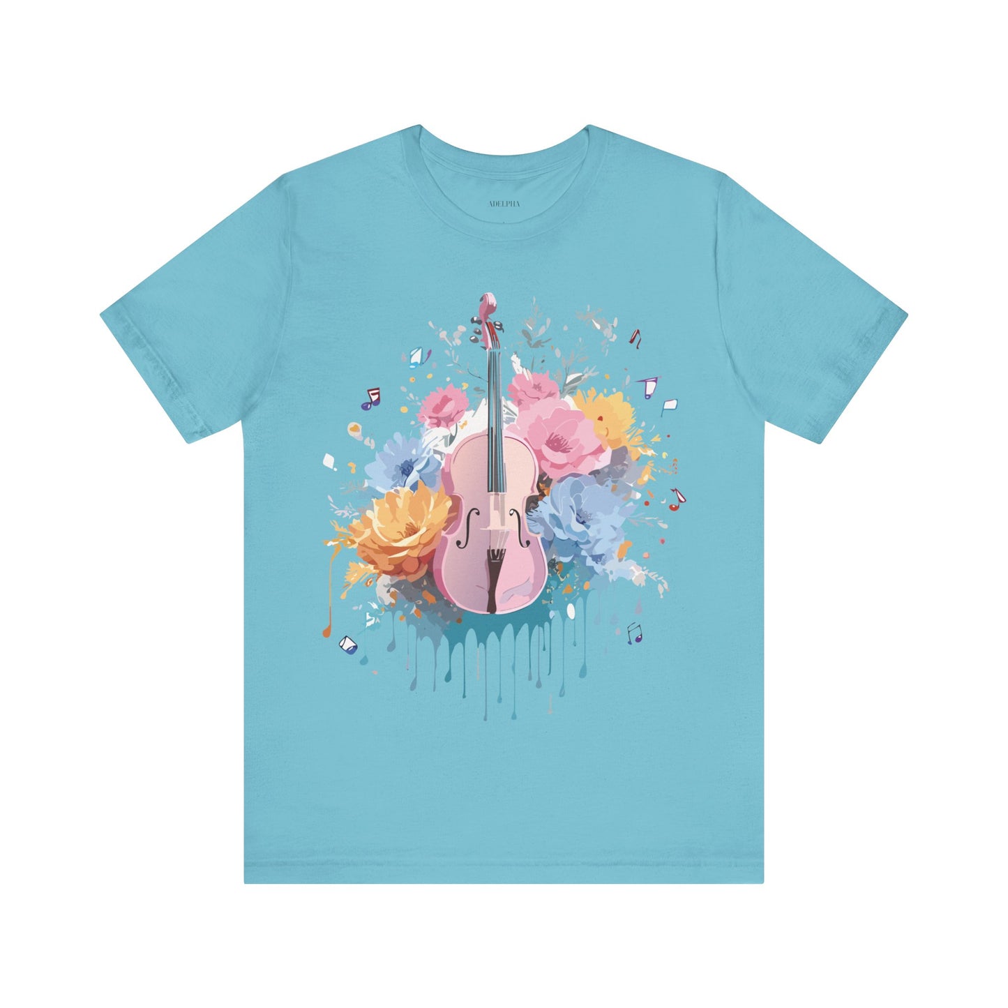 Natural Cotton Tee Shirt - Music collection