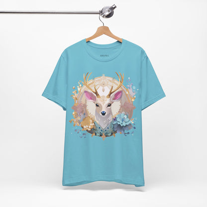 Natural Cotton Tee Shirt - Medallion Collection Printify