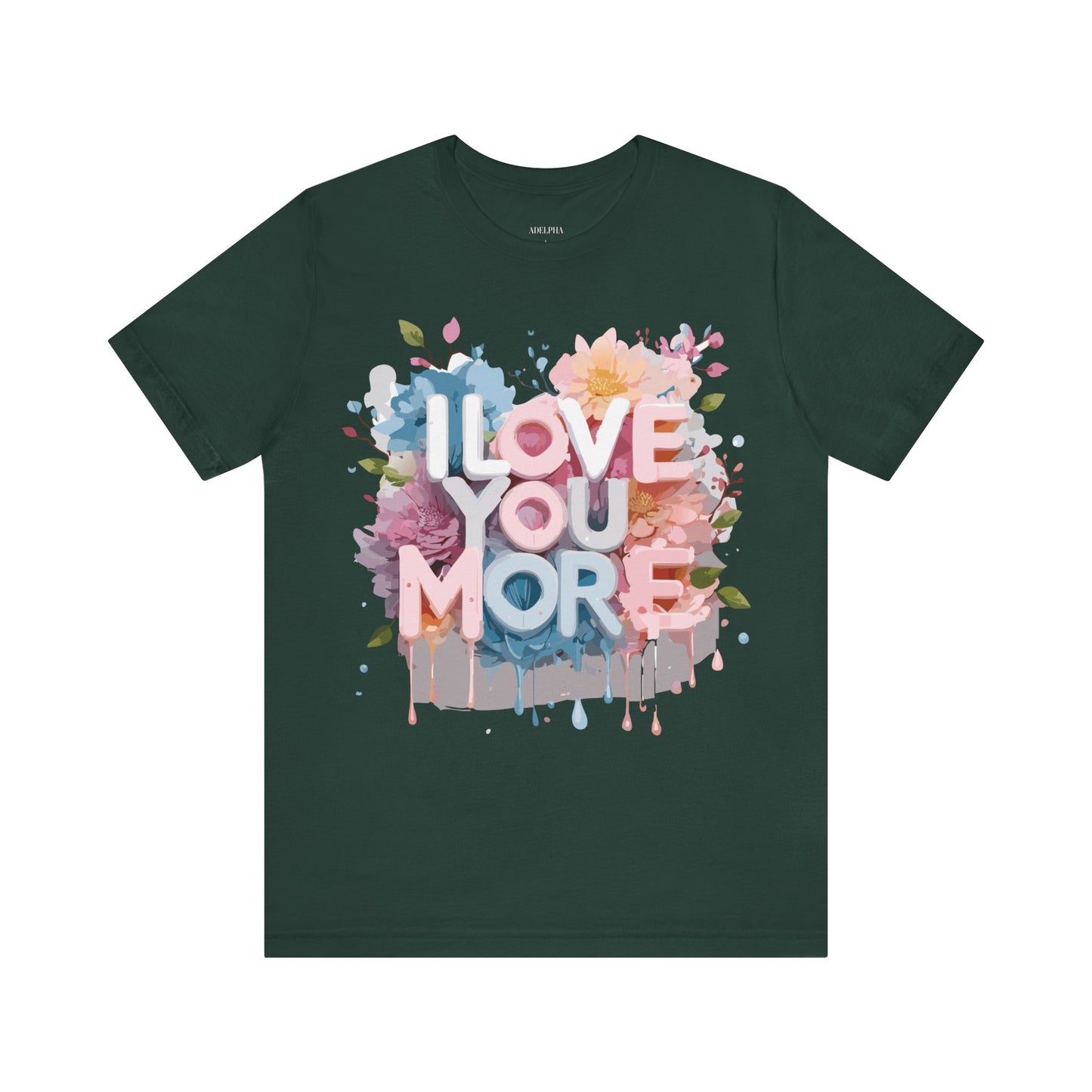 T-Shirt aus natürlicher Baumwolle – Love Story Collection