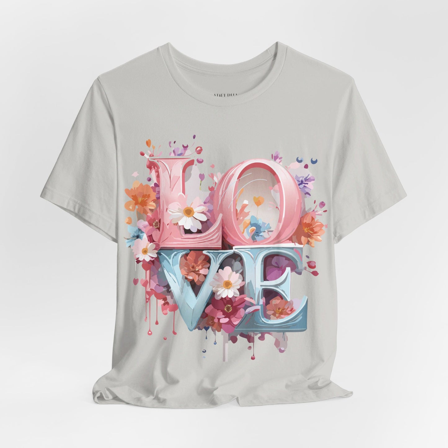 T-shirt en coton naturel - Collection Love story